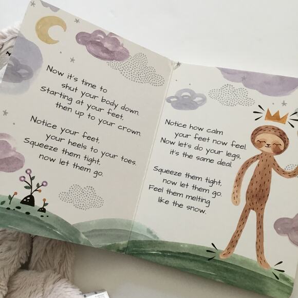 Slumberkins Slumber Sloth & board book - Picture 4 of 9